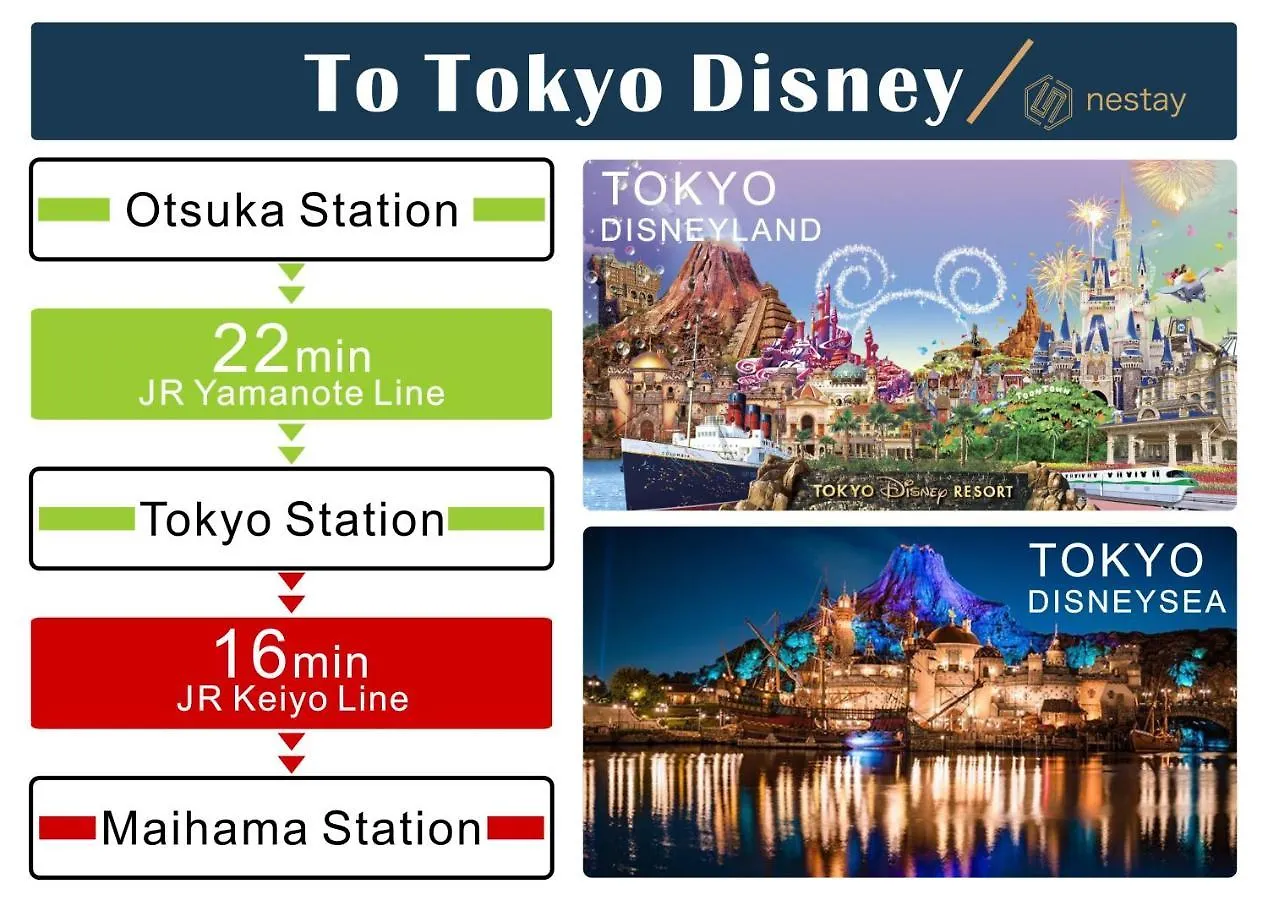 Apartmán Nestay Inn Tokyo Otsuka 403 Japonsko